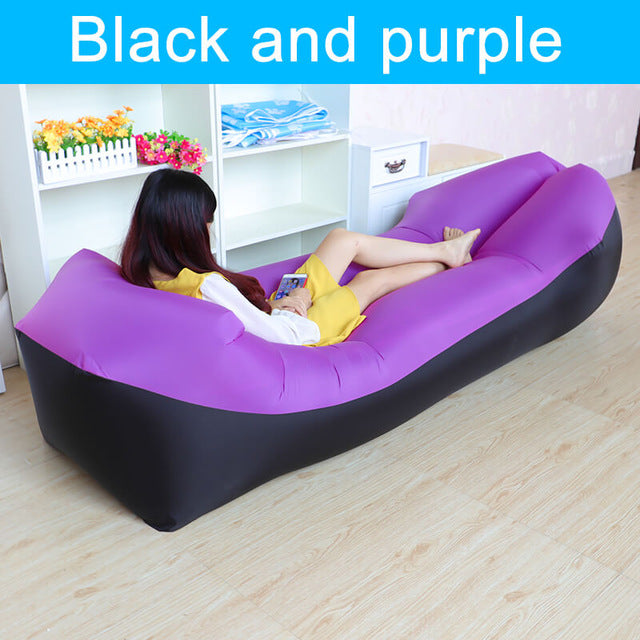 Inflatable Sofa Air Bed, Lounger Hammock