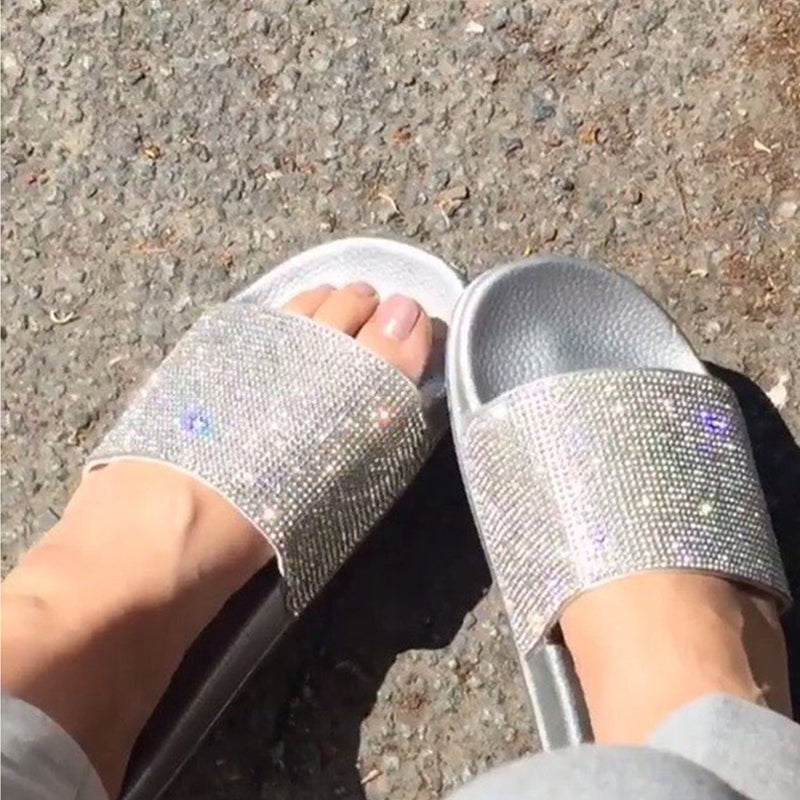 Rhinestone Bling Women's Summer Sandals