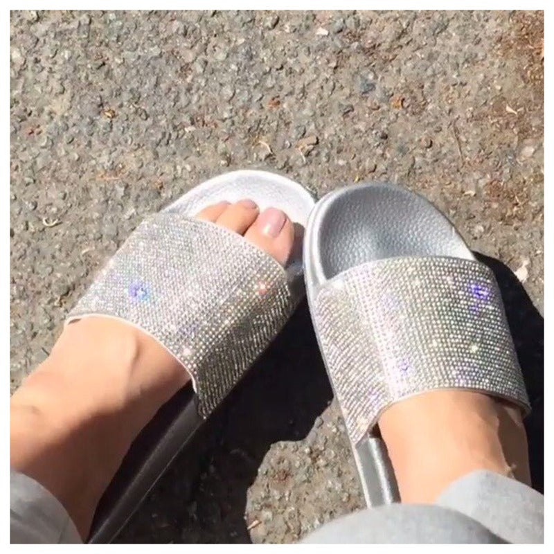 Rhinestone Bling Women's Summer Sandals