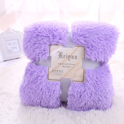 Cozy Fluffy Bed Cover Blanket