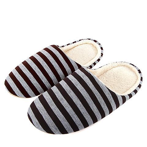 Men's Casual Striped Home Slippers