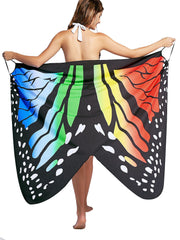 Butterfly Sarong Beach Dress