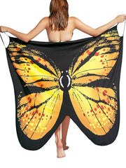 Butterfly Sarong Beach Dress