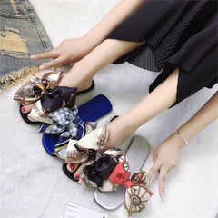 Summer Butterfly Bow Sandals