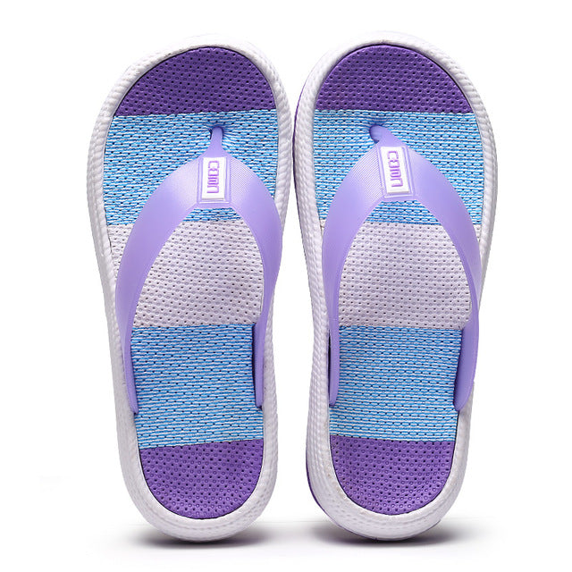 Women's Jelly Strap Beach Flip Flops Sandals