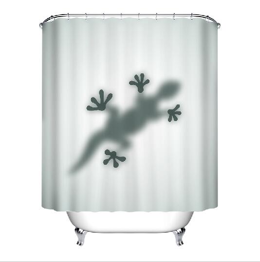 Tree Frog, Polyester Fabric Shower Curtain with Hooks